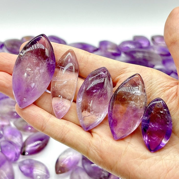 91 Pieces Amethyst Horse Eye Shape