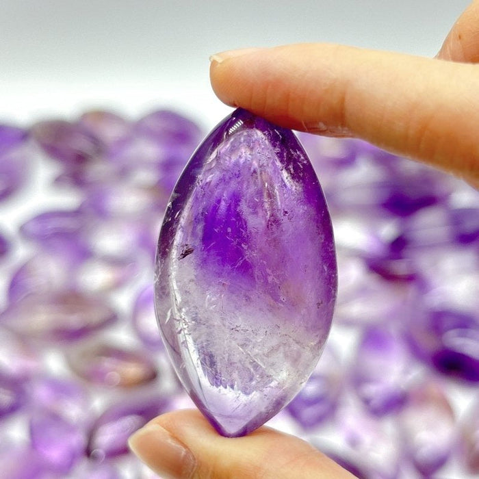 91 Pieces Amethyst Horse Eye Shape