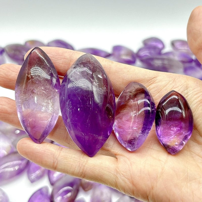 91 Pieces Amethyst Horse Eye Shape