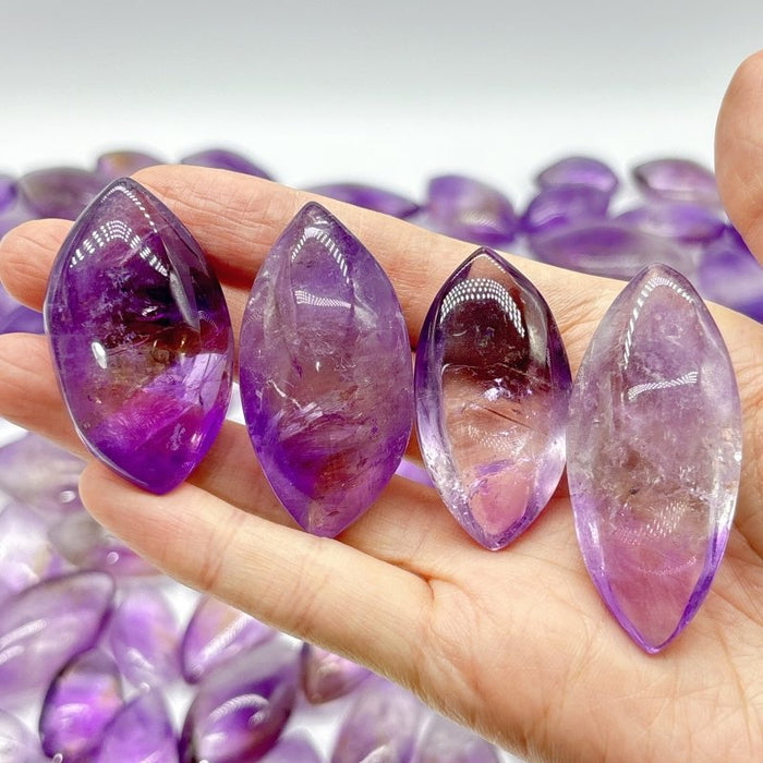 91 Pieces Amethyst Horse Eye Shape