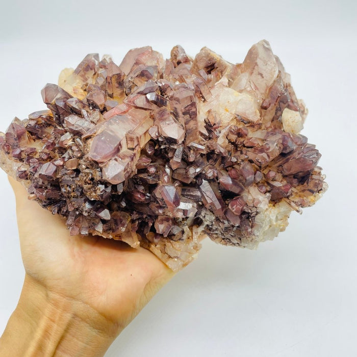 Large Orange River Quartz Cluster