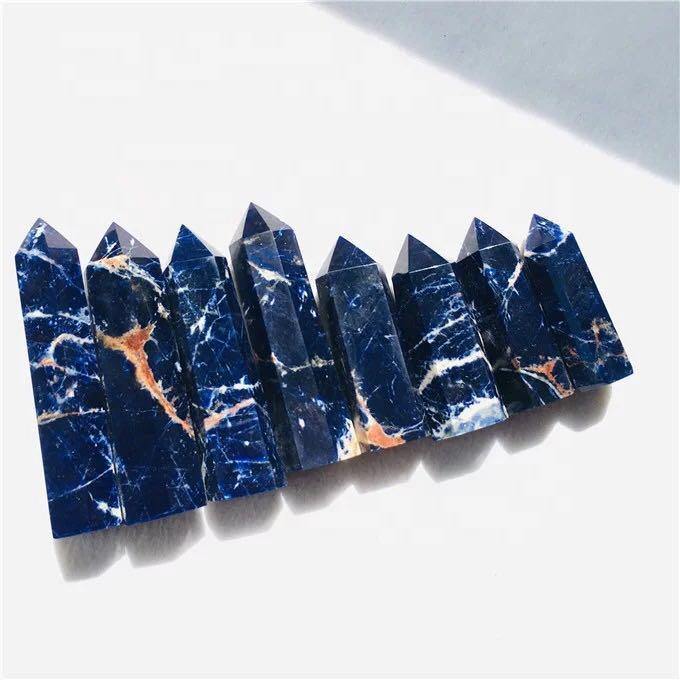 High Quality Sodalite Point Wholesale