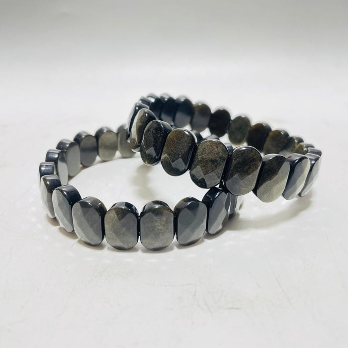 High Quality Gold Sheen Obsidian Bracelet Wholesale