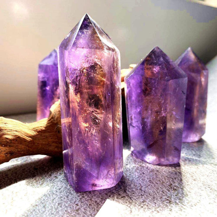 High Quality Ametrine Point Crystal Wholesale
