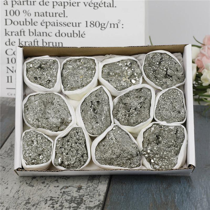 Pyrite Rough Stone Box Wholesale
