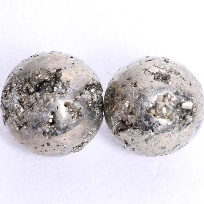 High Quality Pyrite Balls Geode