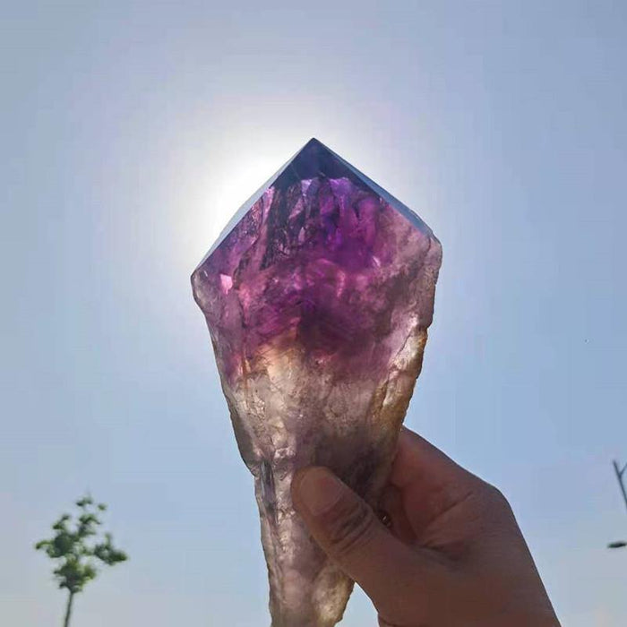 Polished Amethyst Point Wand Specimen Wholesale