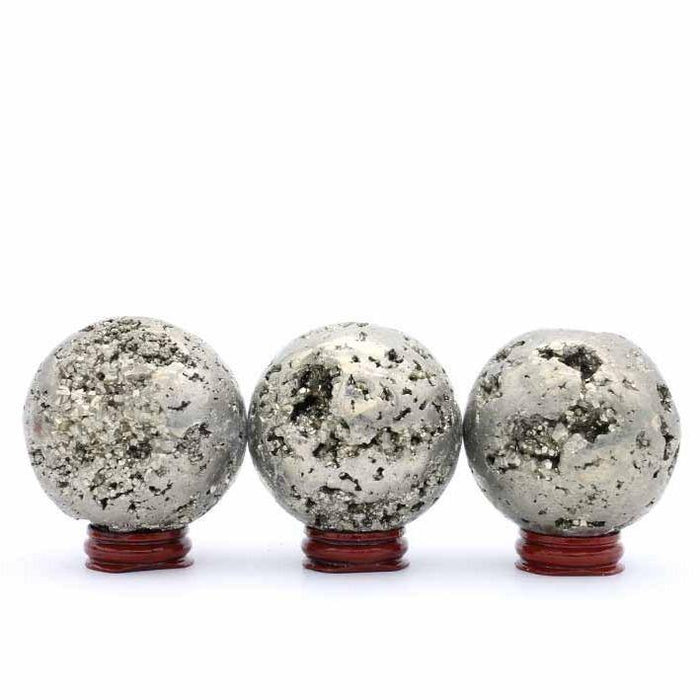 High Quality Pyrite Balls Geode