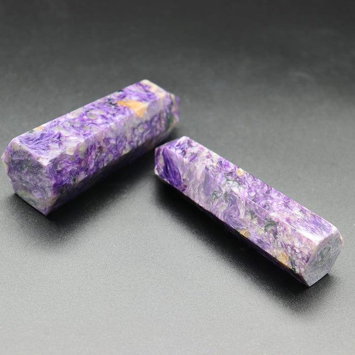 High Quality Charoite Stone Point
