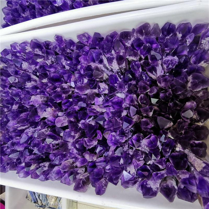 Raw Amethyst Specimen Wand Tower Points Wholesale