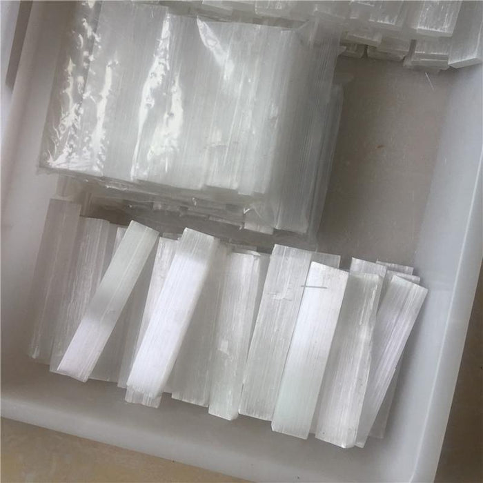 Raw Rectangle Selenite Sticks Wholesale