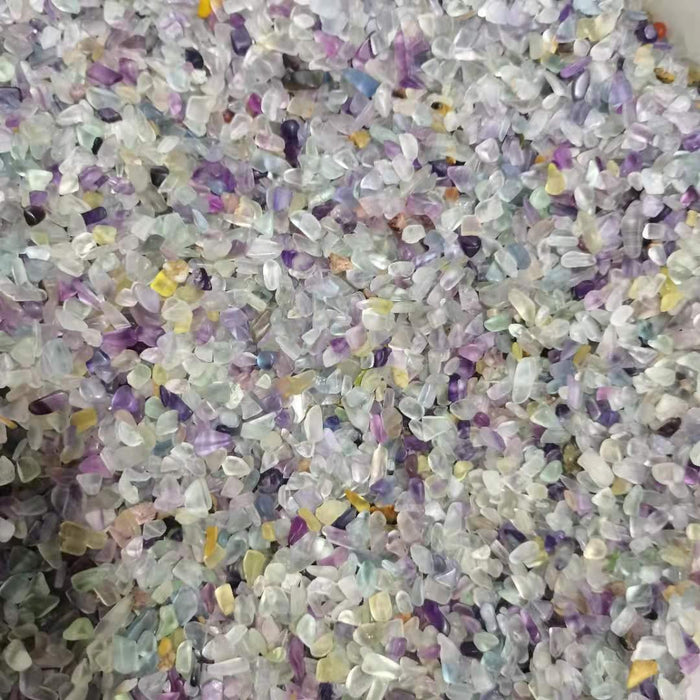 Rainbow Fluorite Gravel Chips Wholesale