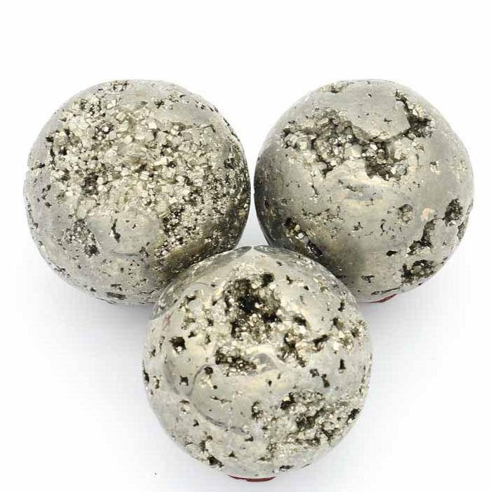 High Quality Pyrite Balls Geode
