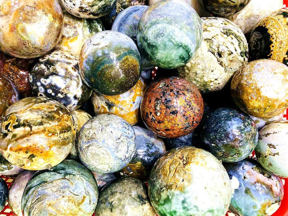 Ocean Jasper Sphere Ball Wholesale