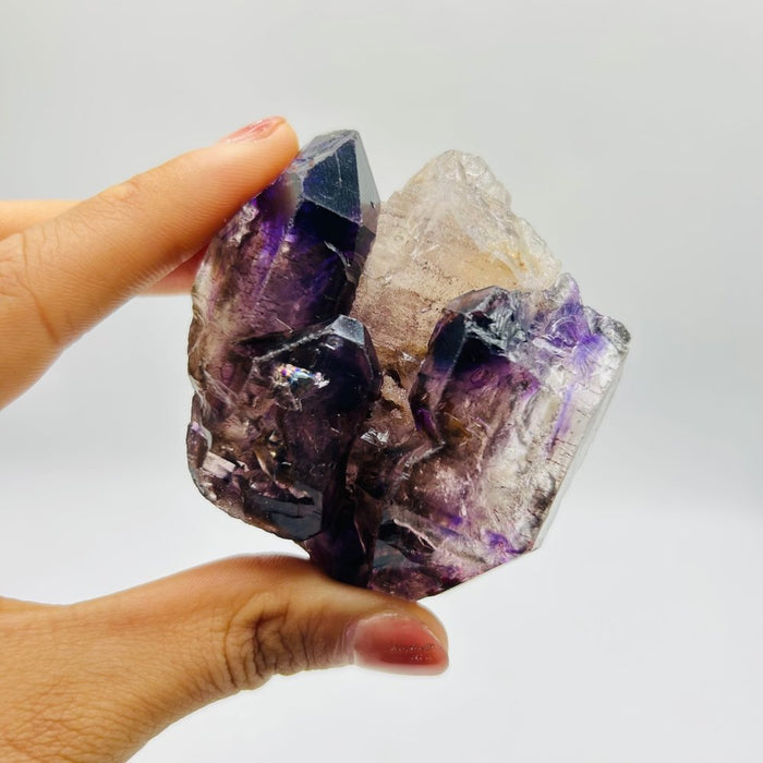A02 Scepter Super7 Amethyst Enhydro Crystal