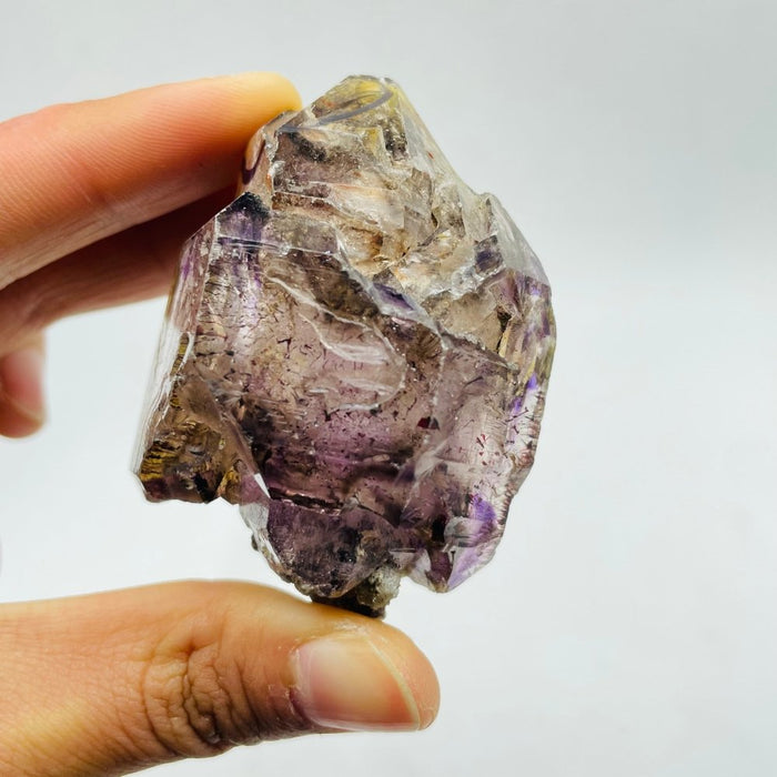 A12 Super7 Amethyst Enhydro Crystal