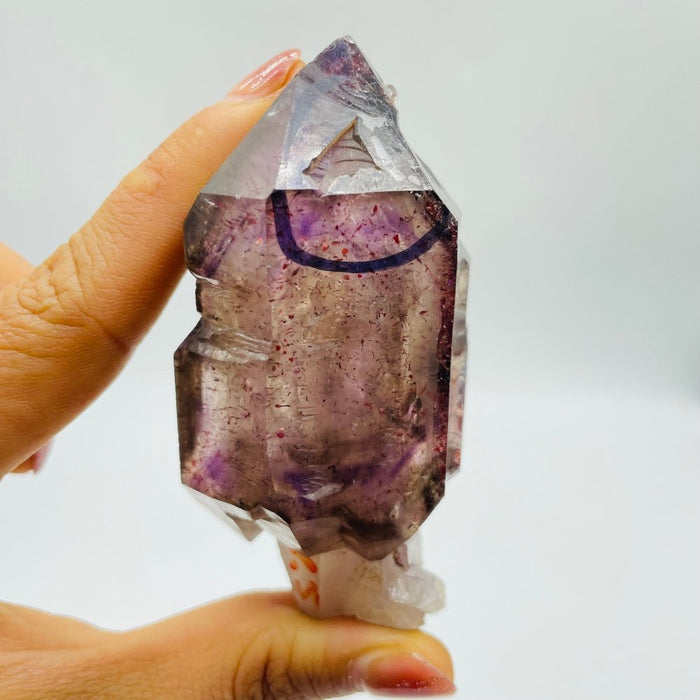 A16 Skeletal Amethyst Enhydro Crystal