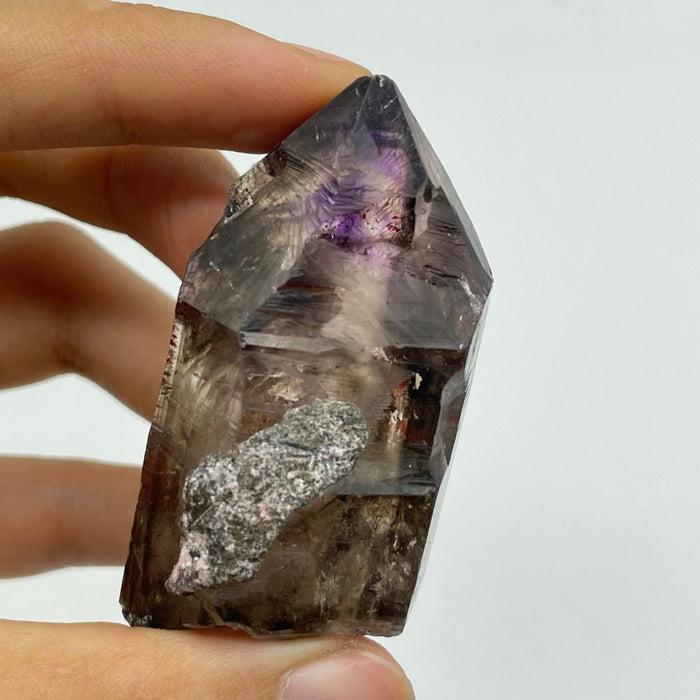A27 Scepter Super7 Amethyst Enhydro Crystal