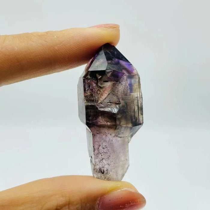 A32 Scepter Super7 Amethyst Enhydro Crystal