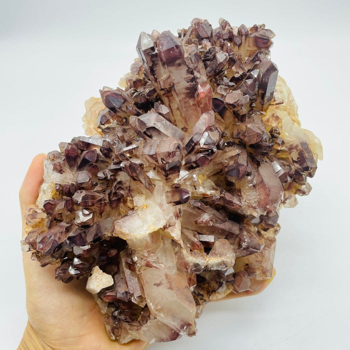 Large Orange River Quartz Cluster