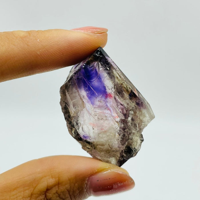 A60 Super7 Amethyst Crystal Enhydro
