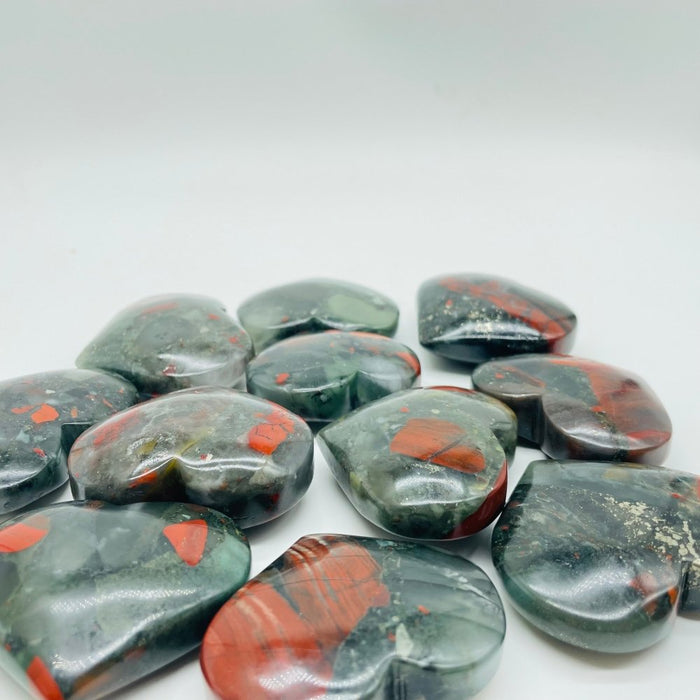 Africa Blood Stone Heart Crystal Wholesale