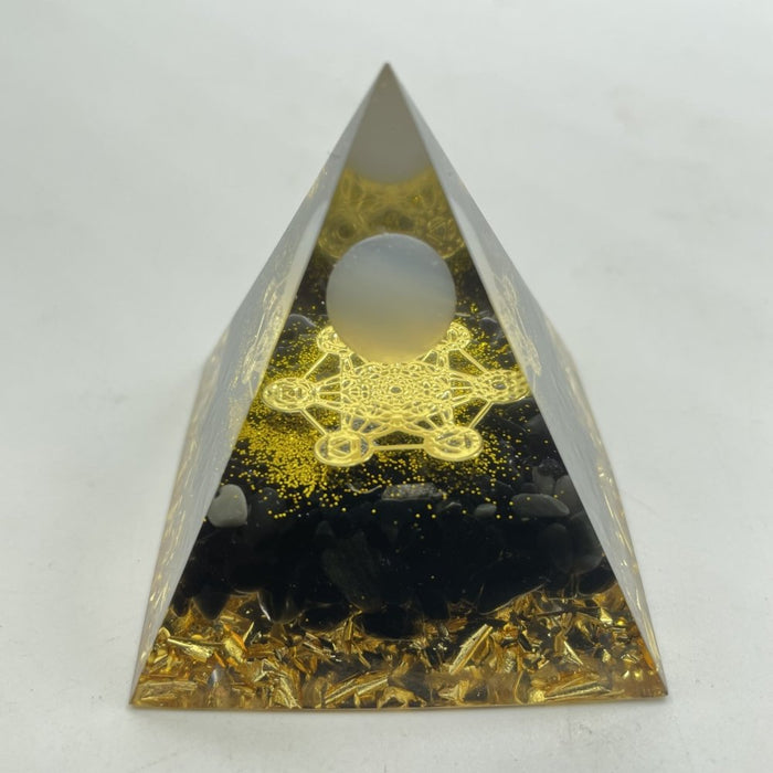 Opalite(man made) Obsidian Orgone Pyramid Wholesale