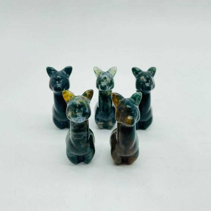 Alpaca Carving Wholesale Ocean Jasper Moss Agate