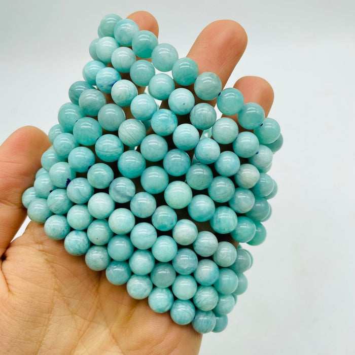 Amazonite Bracelet 0.3in(8mm) Wholesale