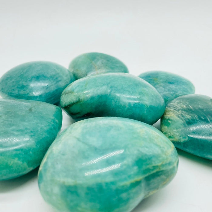 Amazonite Large Heart Wholesale