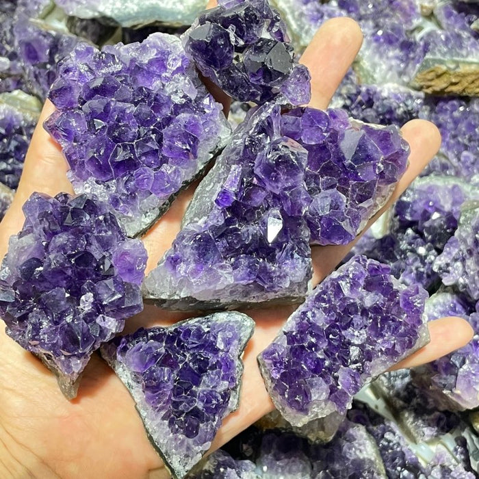 2-4in Amethyst Cluster Crystal Wholesale