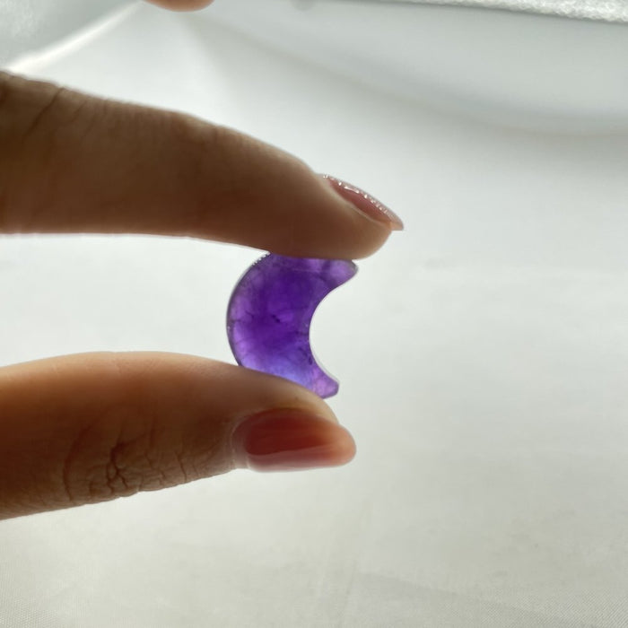 Amethyst Mini Moon Diy Crystals Wholesale