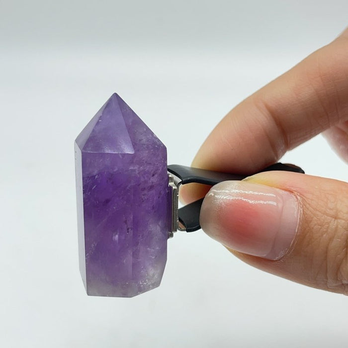Amethyst Point Car Air Vent Clips Crystal Wholesale Car Accessories