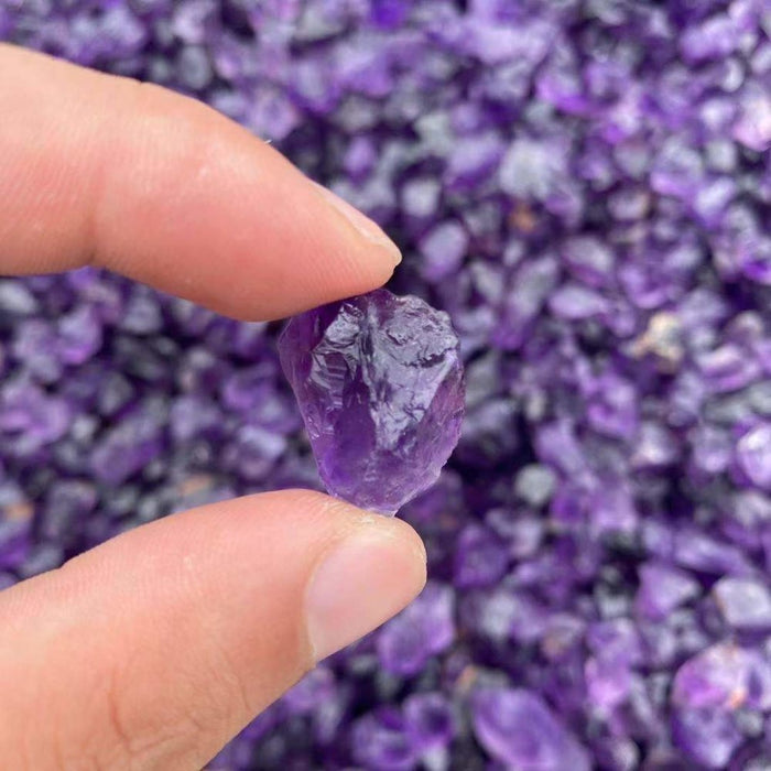 Raw Amethyst From Brazil Crystals Wholesale