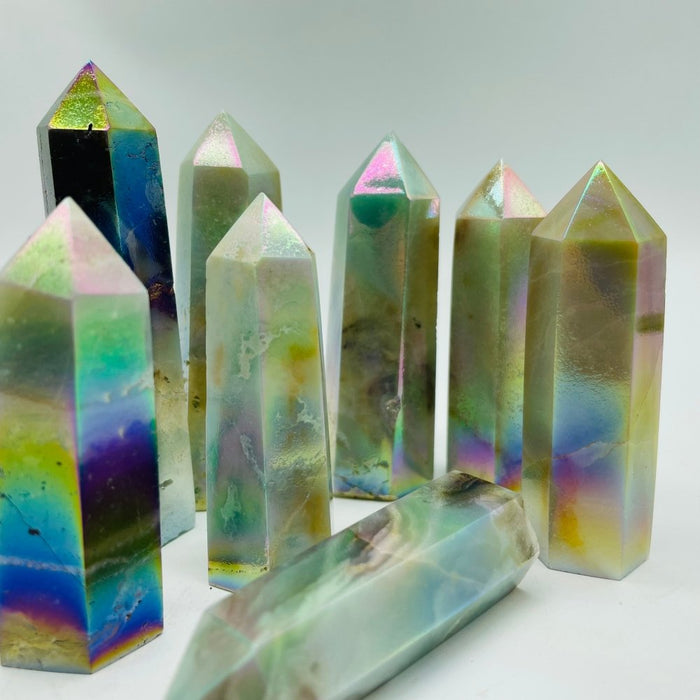 Aura Caribbean Calcite Point Tower Wholesale