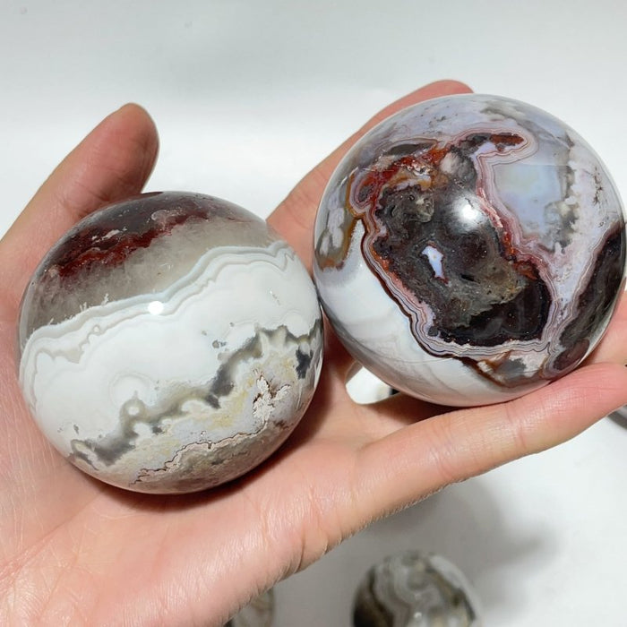 Beautiful Morocco Agate Spheres Wholesale
