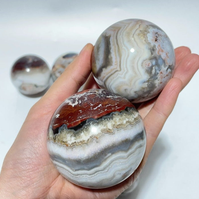 Beautiful Morocco Agate Spheres Wholesale