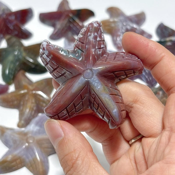 Beautiful Ocean Jasper Starfish Wholesale