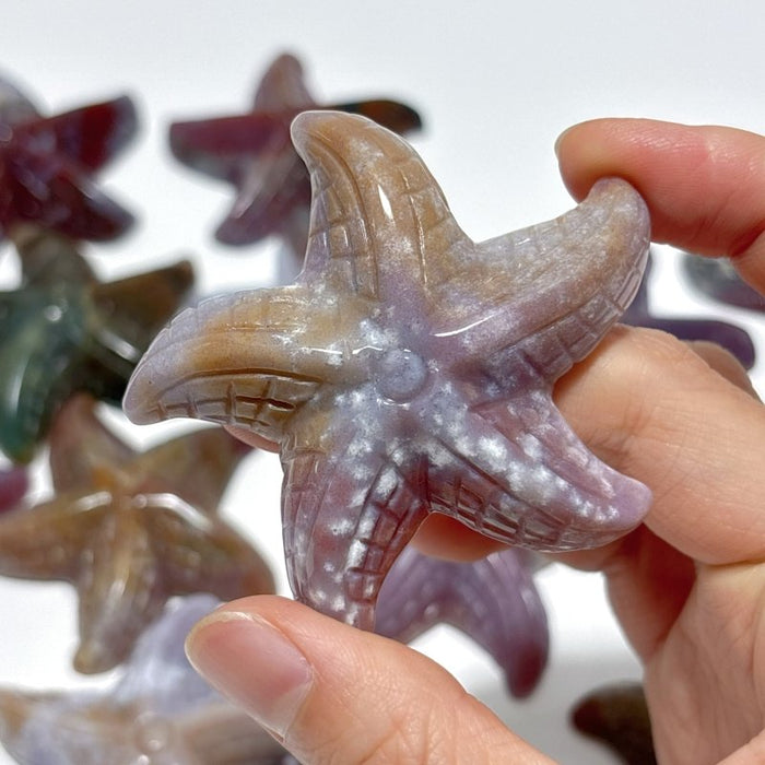 Beautiful Ocean Jasper Starfish Wholesale