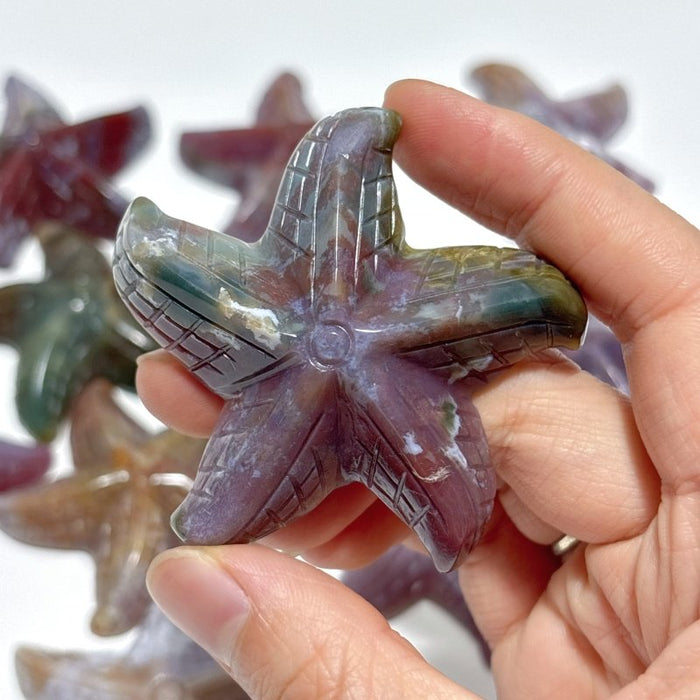 Beautiful Ocean Jasper Starfish Wholesale