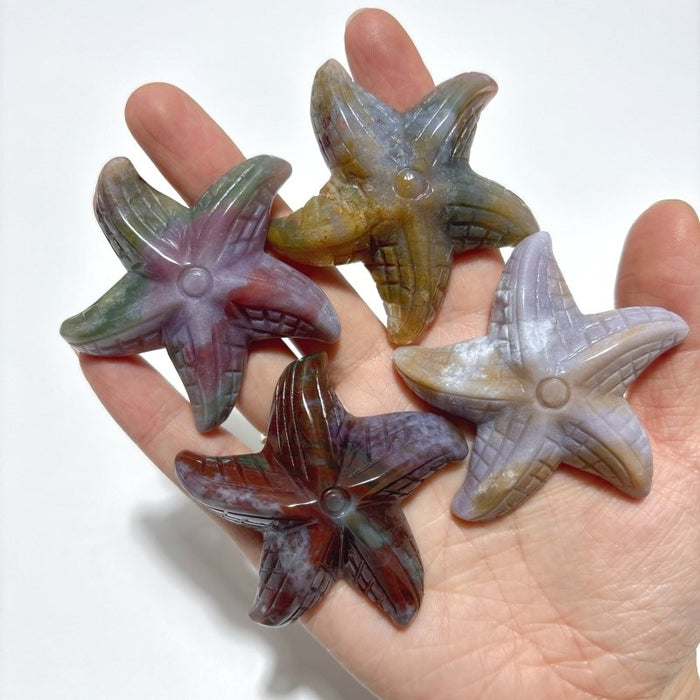 Beautiful Ocean Jasper Starfish Wholesale