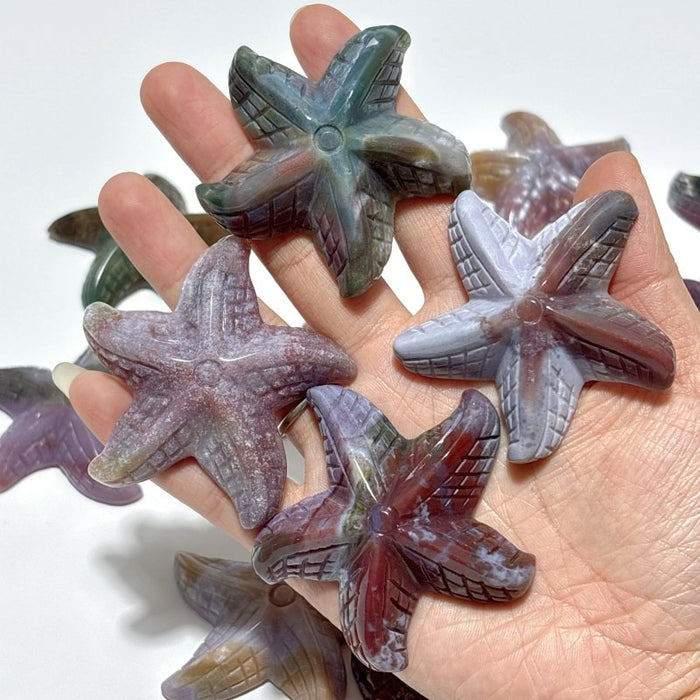 Beautiful Ocean Jasper Starfish Wholesale