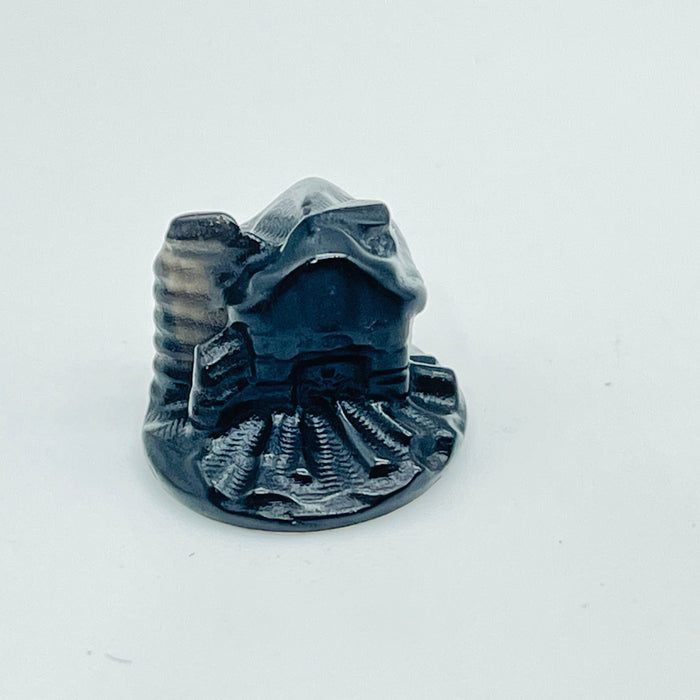 8 Types Mini Black Obsidian Christmas Carving Wholesale Apple Santa Claus Penguin