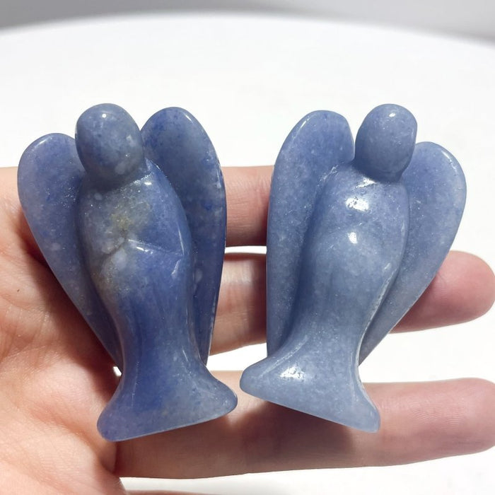 Blue Aventurine Angel Carving Wholesale