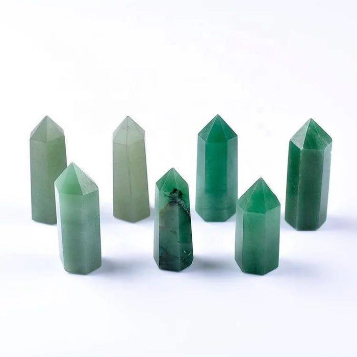 Green Aventurine Point Tower 2-3.6in Wholesale