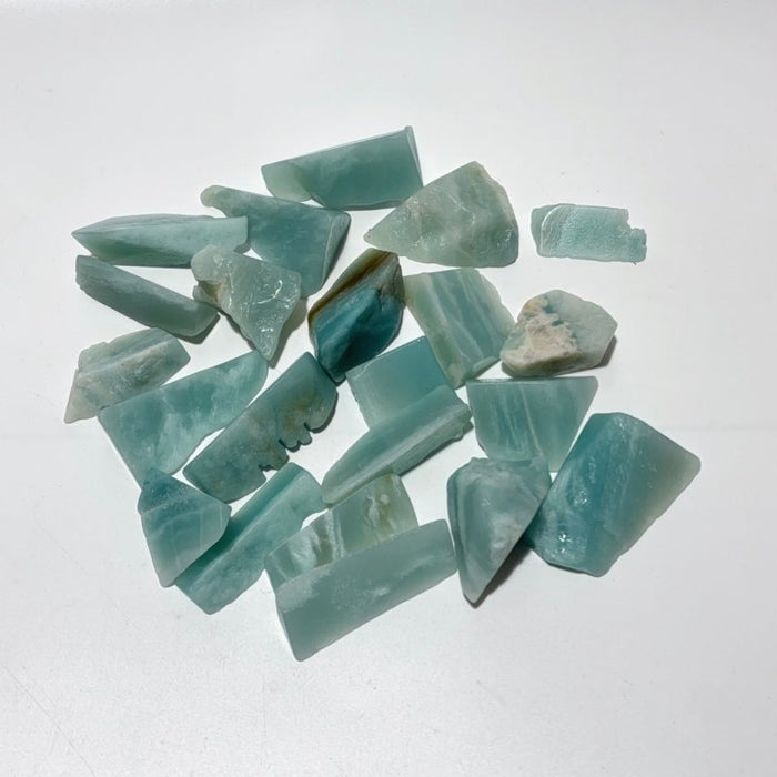 Caribbean Calcite Polished Leftover Stone Wholesale