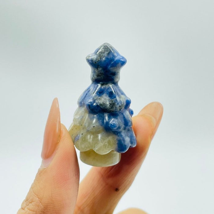 Christmas Tree Carving Wholesale Sodalite Howlite