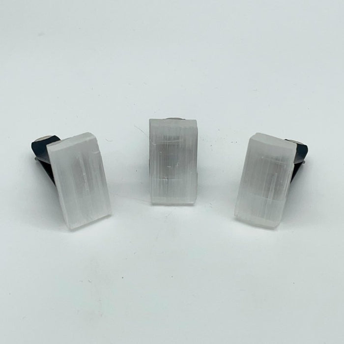 Clear Selenite Car Air Vent Clips Crystal Car Accessories Wholesale