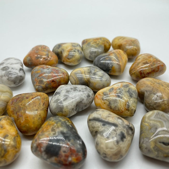 Crazy Agate Heart 1.2in(3cm) Wholesale