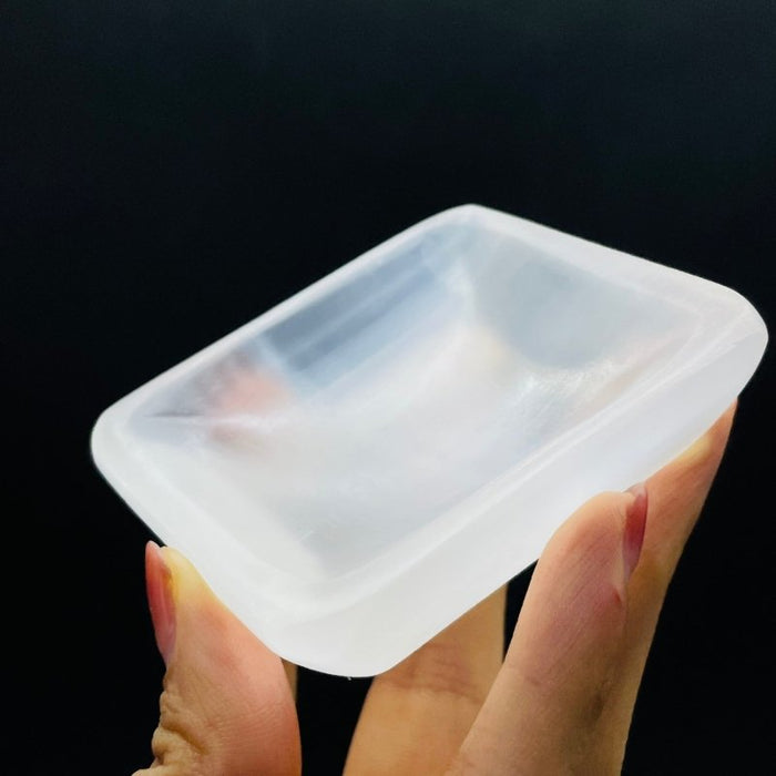 Cube Selenite Bowl Shallow Bowl Wholesale